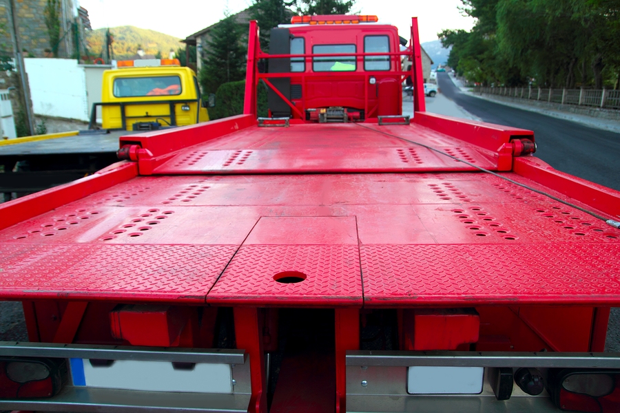 Flat Bed Trailers Sandblasting in Orillia ON